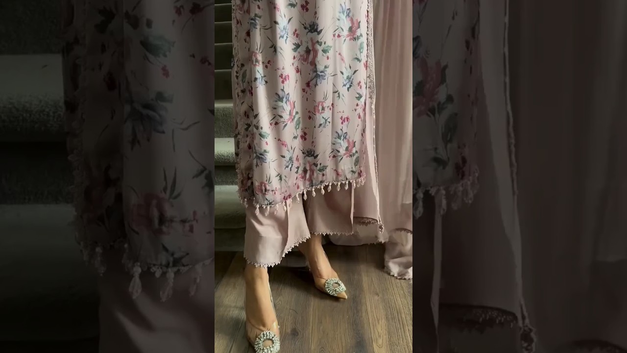 Long kurti with plazo pant design #trending #youtubeshorts #viralvideo #shorts #dress