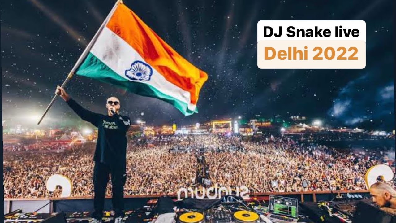 DJ Snake Live Concert | Sunburn Arena DJ Snake Delhi India 2022