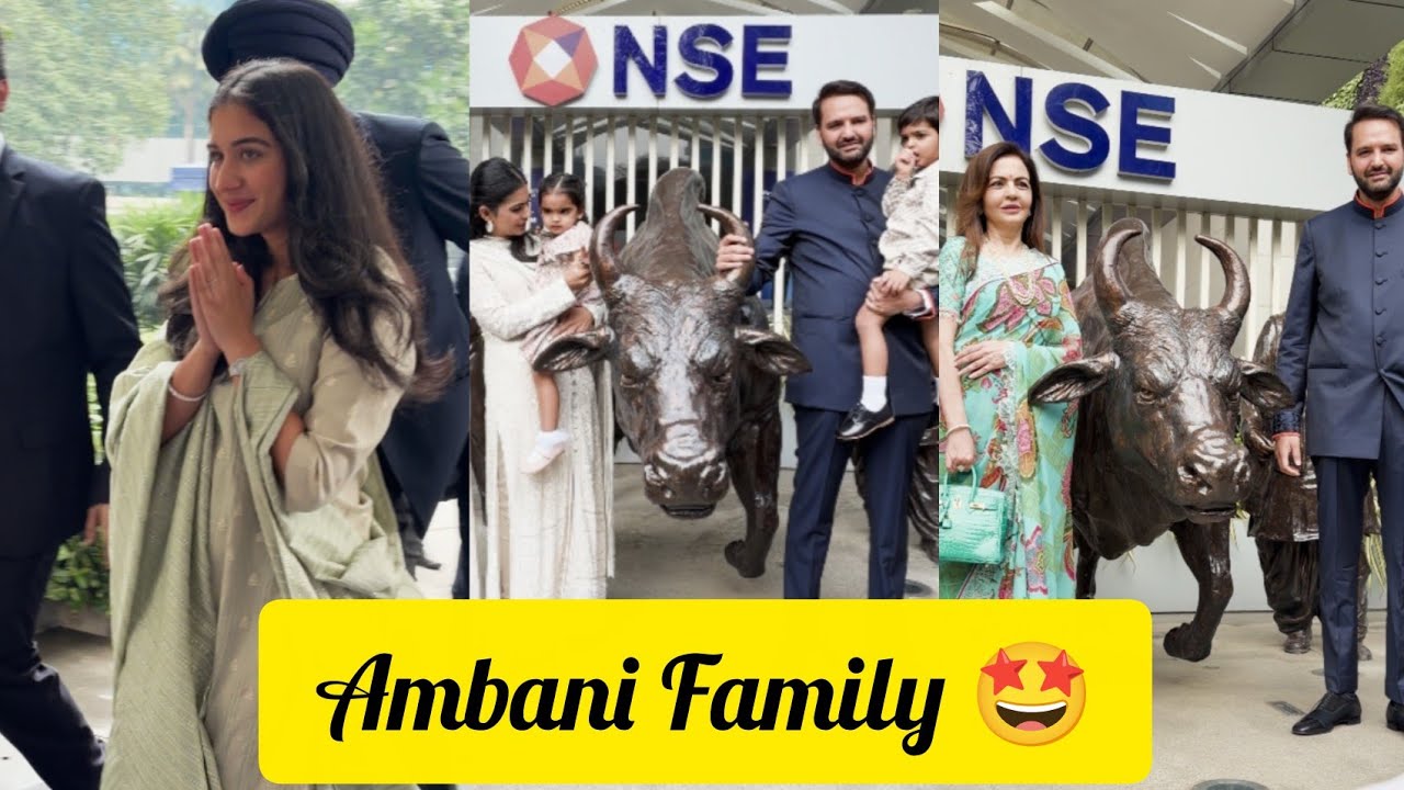  Nita Ambani Isha Ambani Shloka Mehta Radhika Merchant Ajay Piramal Anand Piramal At Event in Mumbai