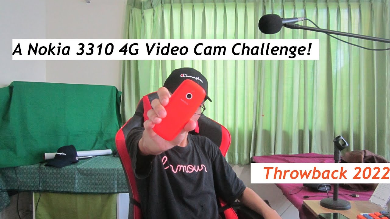 A Nokia Videocam Challenge! (Throwback 2022 Review : A 2017 Nokia 3310 4G)