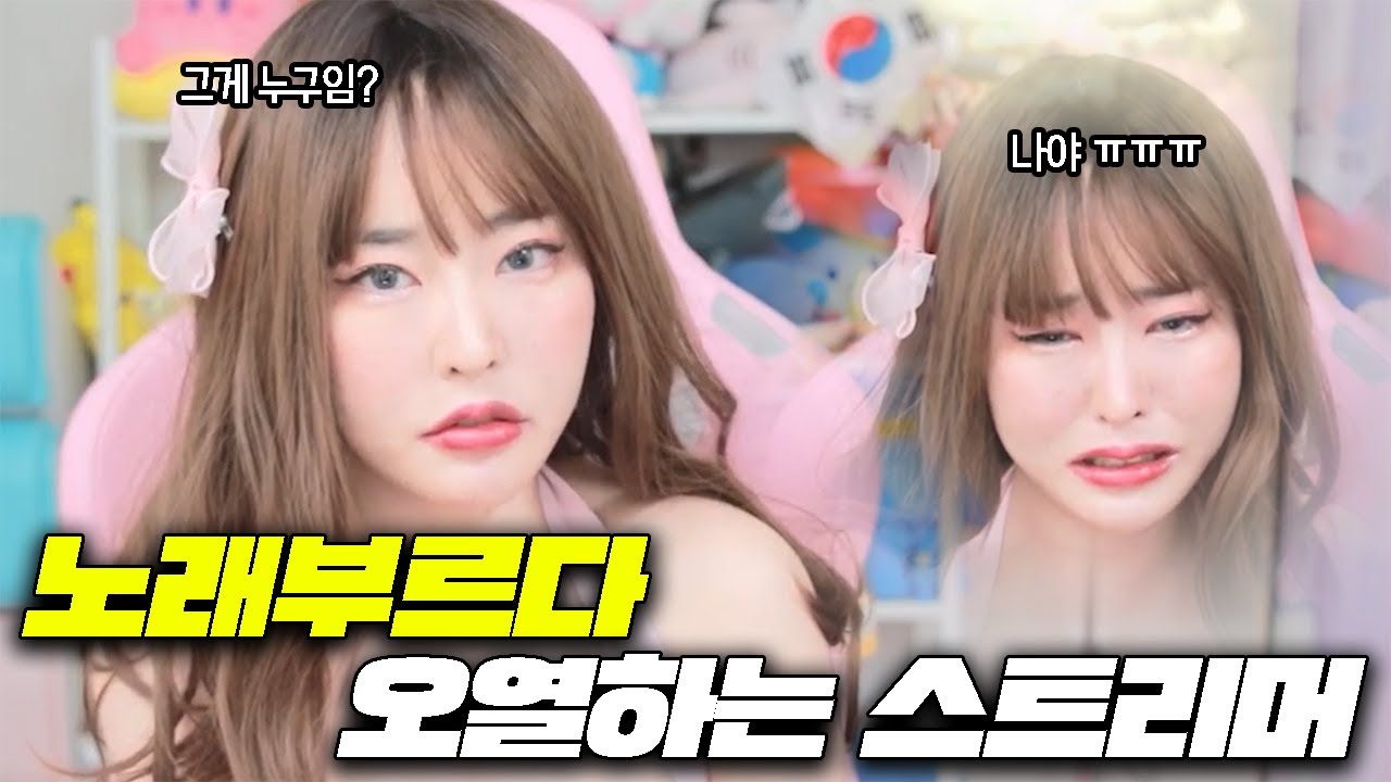 개똥벌레 때문에 우는 스트리머