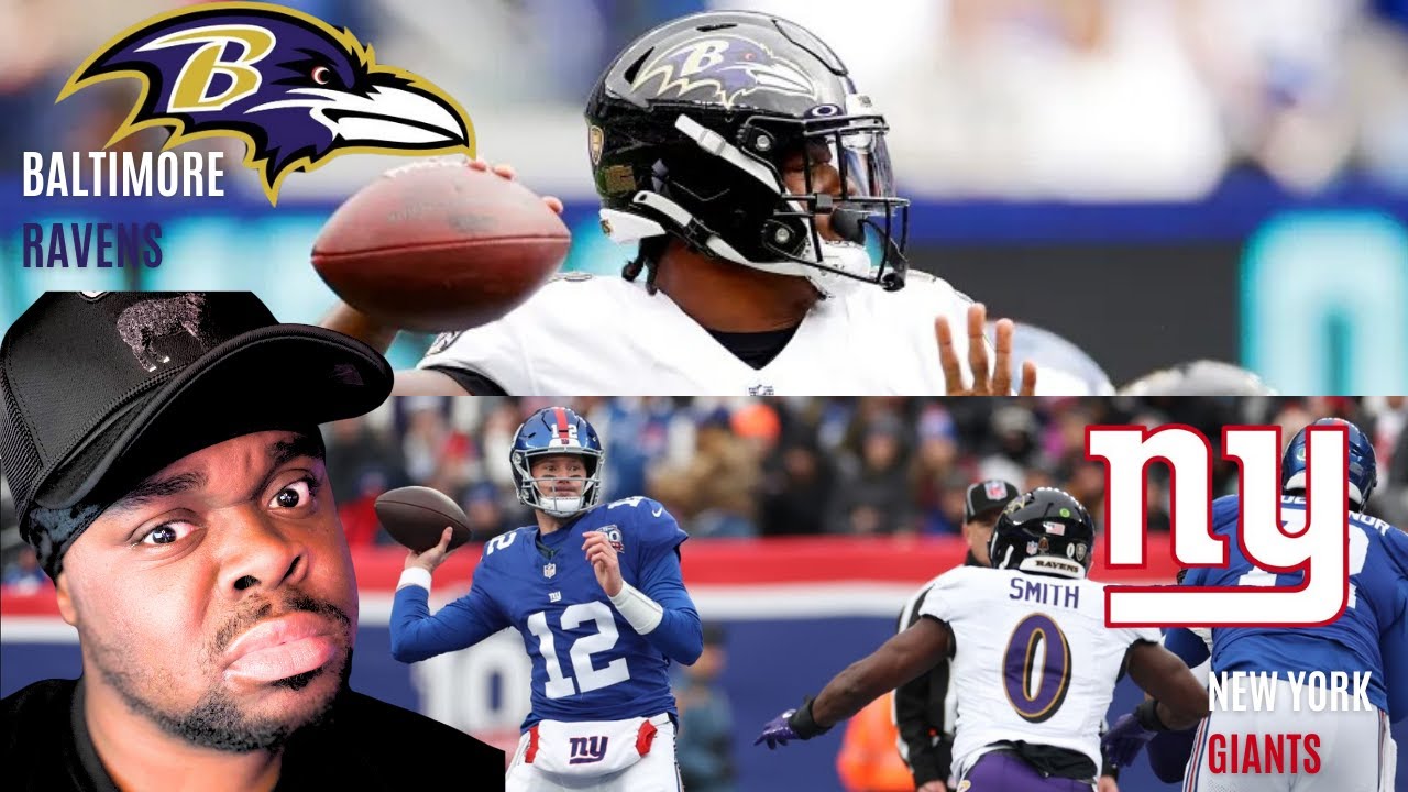 JuJuReacts To Baltimore Ravens vs New York Giants | 2024 Full Game Highlights