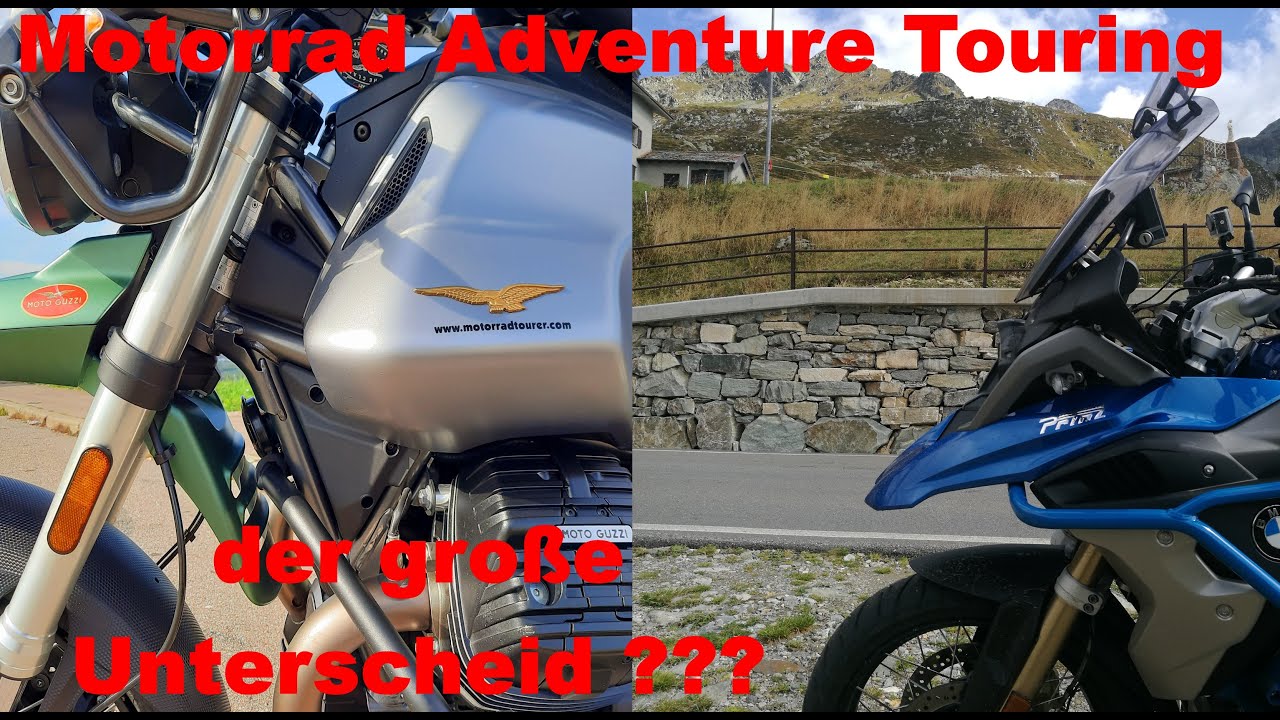 Motorrad Adventure Touring- Moto Guzzi V85 TT- Vergleich zu meinen GS Modellen -leicht schwäbisch