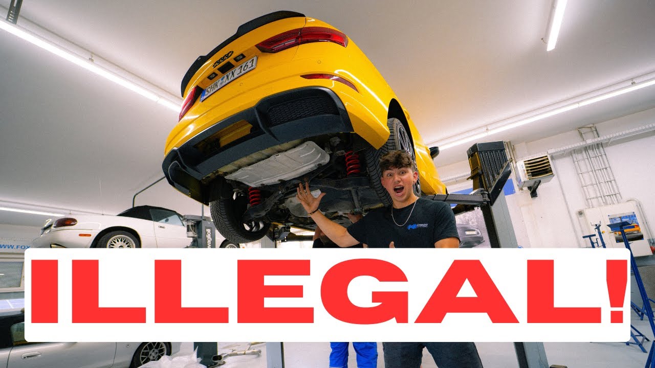 Der lauteste Audi A3 in Deutschland  😱 – FOX Abgasanlage & Straight Pipe Test - TGP