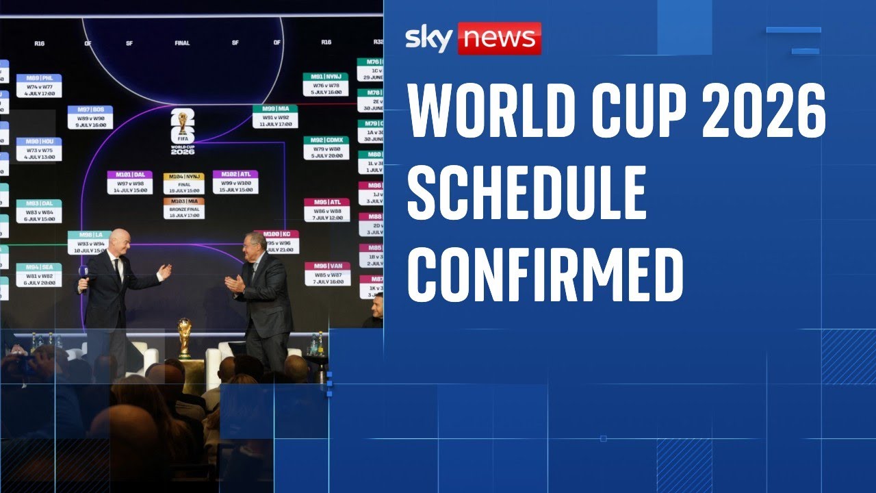 World Cup 2026: England and Scotland fans discover where their opening games will be played