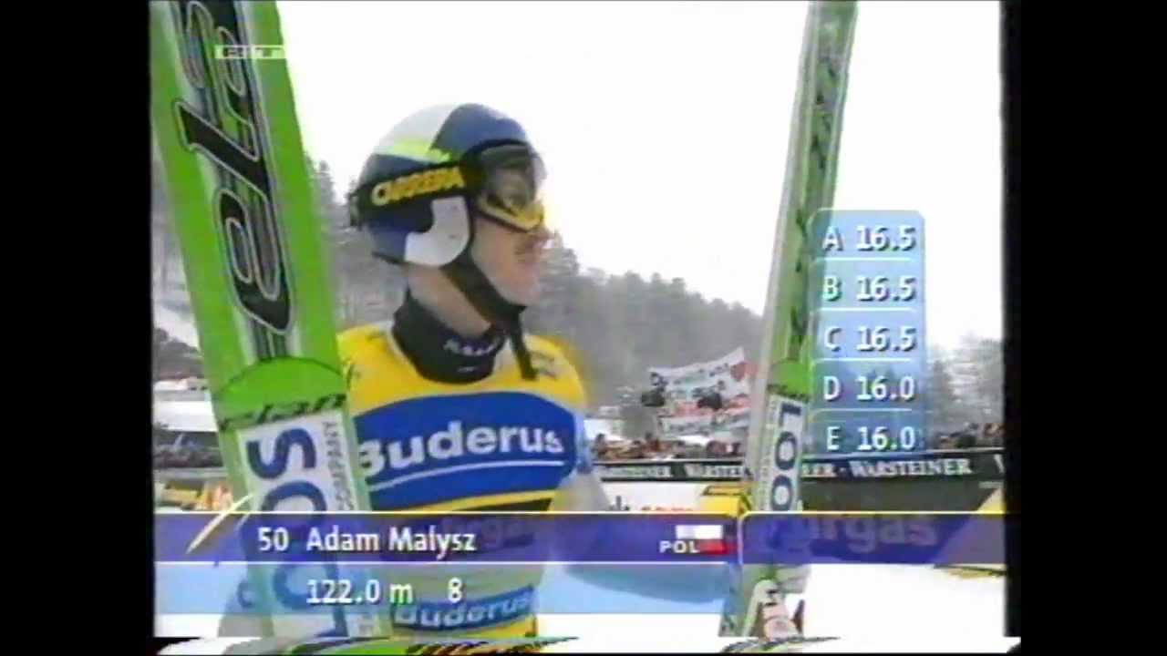 Małysz -151,5m Willingen 2001(German commentary)