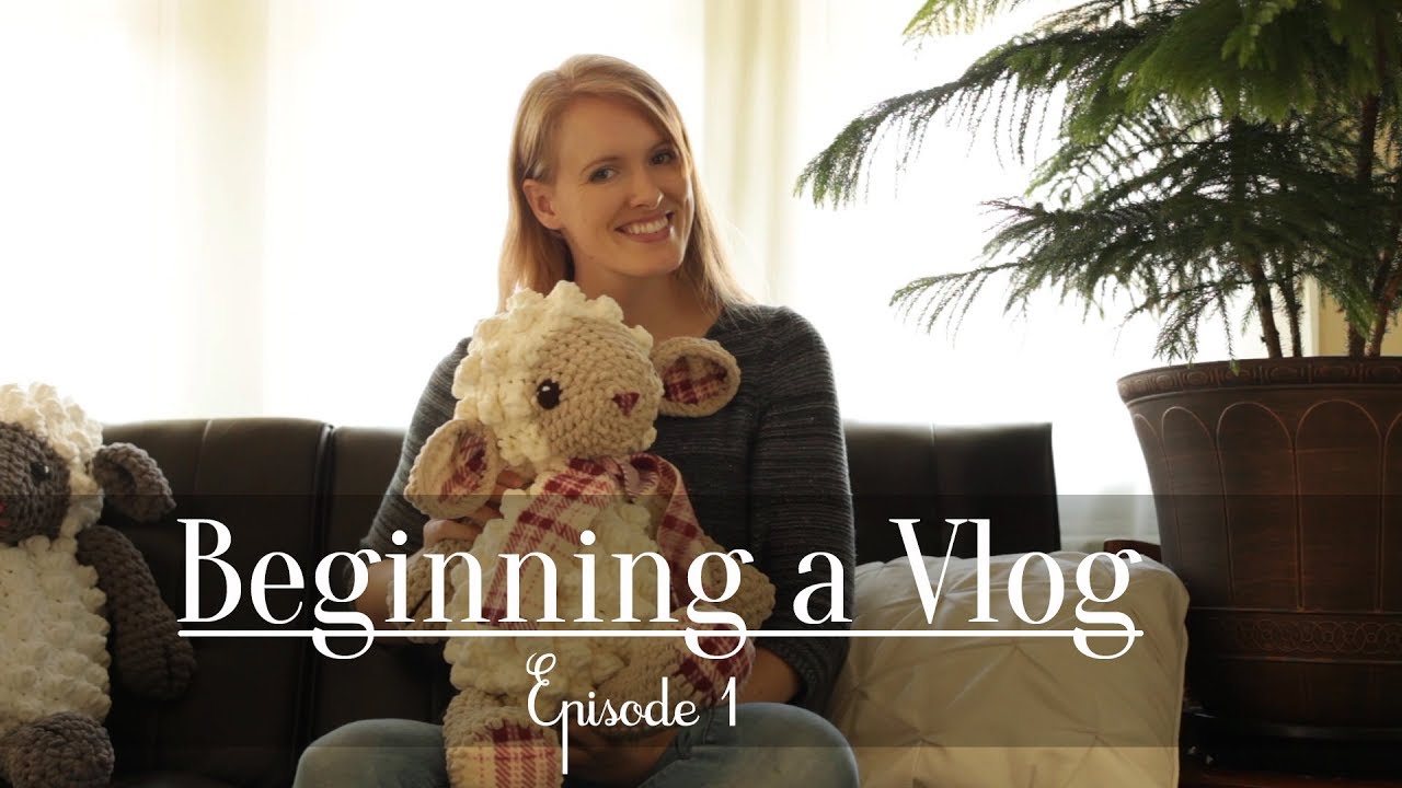 Beginning a Vlog...about  Amigurumi pattern design!