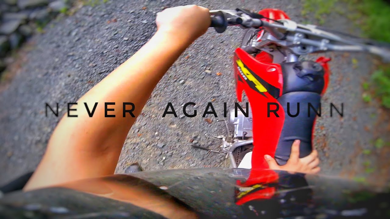 Broken down bike in creepy woods ( CAUGHT ON FOOTAGE )
