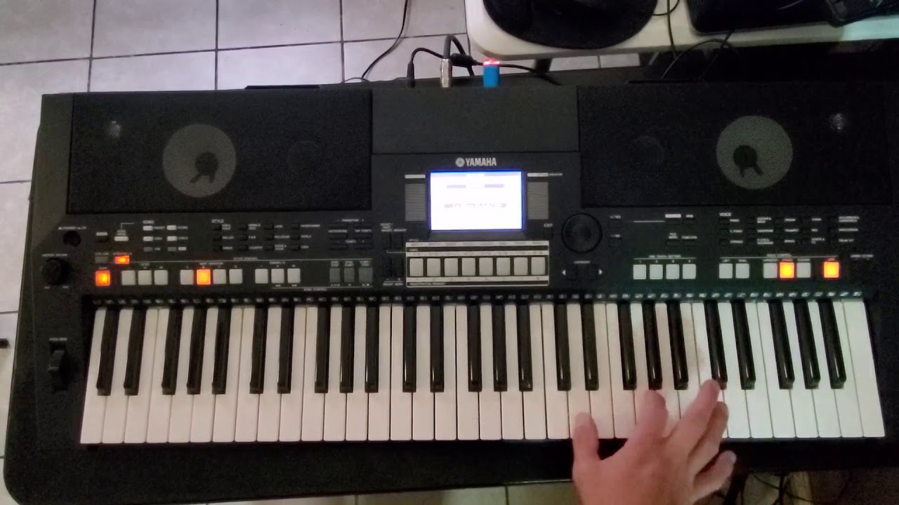 Yamaha - Psr S550 Tutorial y Comentando sobre el (940) 301 - 9251