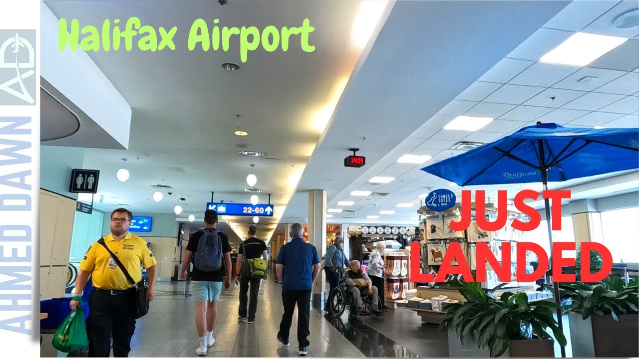 Halifax So Beautiful? Airport Walk & Uber Ride to City