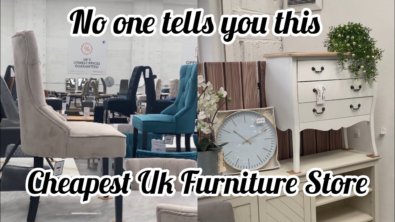 Cheapest Furniture store in uk 🇬🇧// No one will tell you this