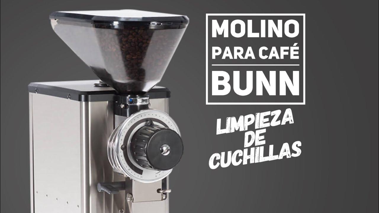 Cómo limpiar un molino de café BUNN- GVH