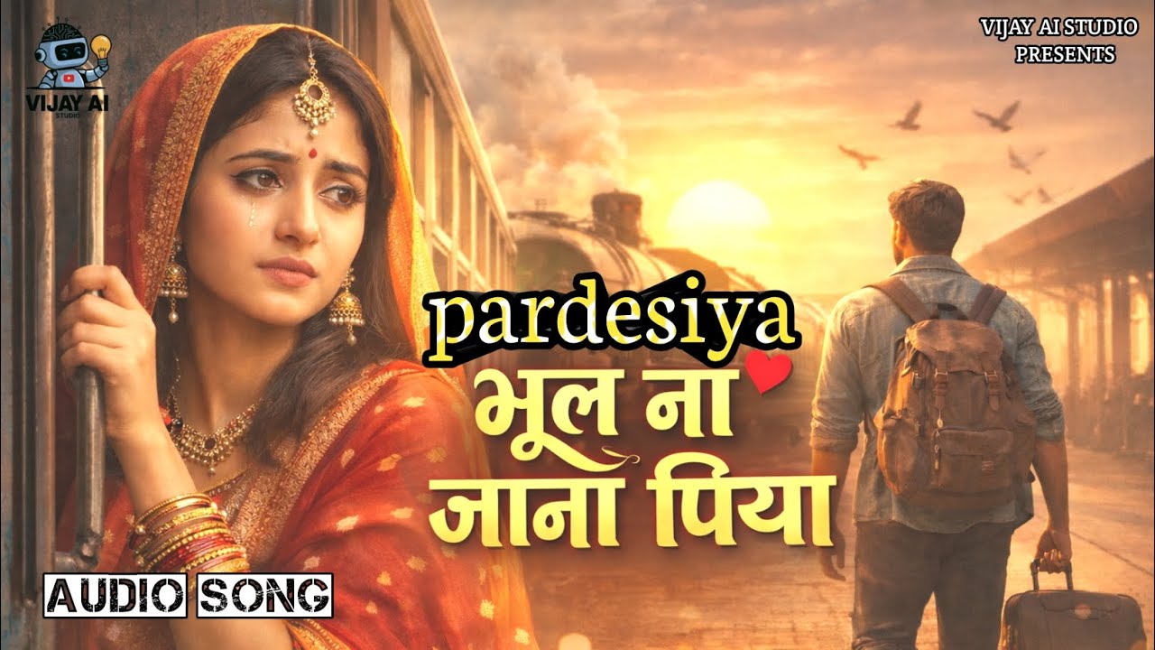 Pardesiya Bhool Na Jana Piya 💔 | New Emotional Love Song | Hindi Sad Song
