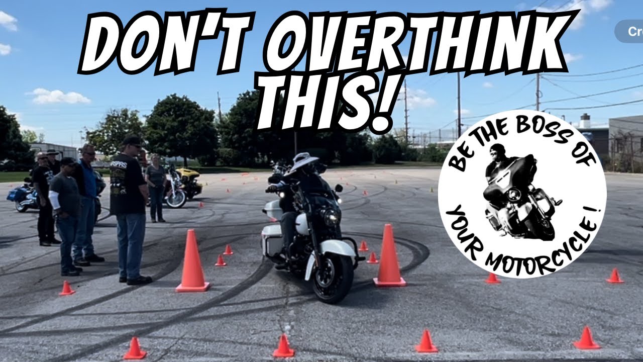 Slow Speed Maneuvers On Your Motorcycle - Don't Overthink This!