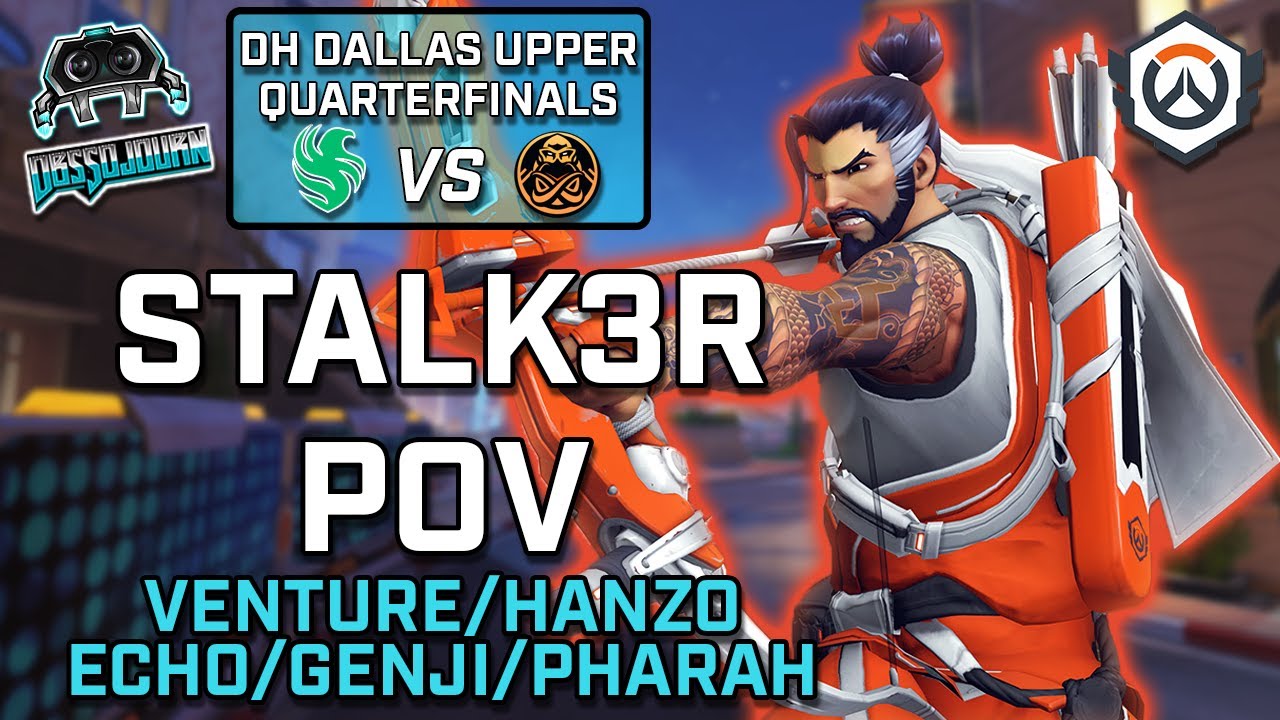 [Stalk3r POV] Team Falcons vs ENCE - Upper Quarterfinals - DH Dallas OWCS