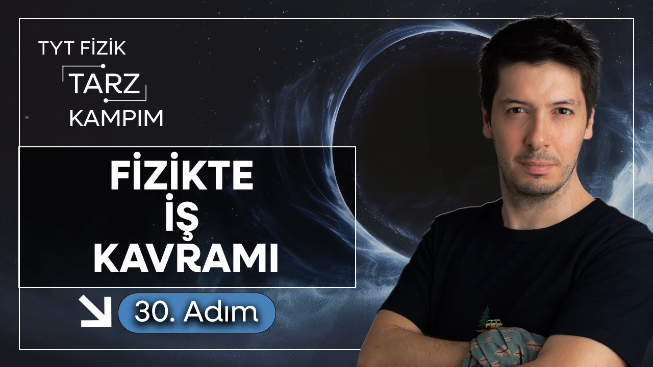 30) 45 Günde TYT Fizik Tarz Kampı | İş Güç ve Enerji | Fizikte İş Kavramı ve Özellikleri