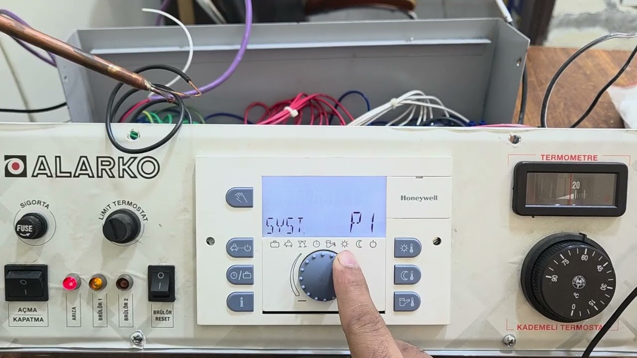 Water heater box controller setting model honeywell sdc12-31n 
