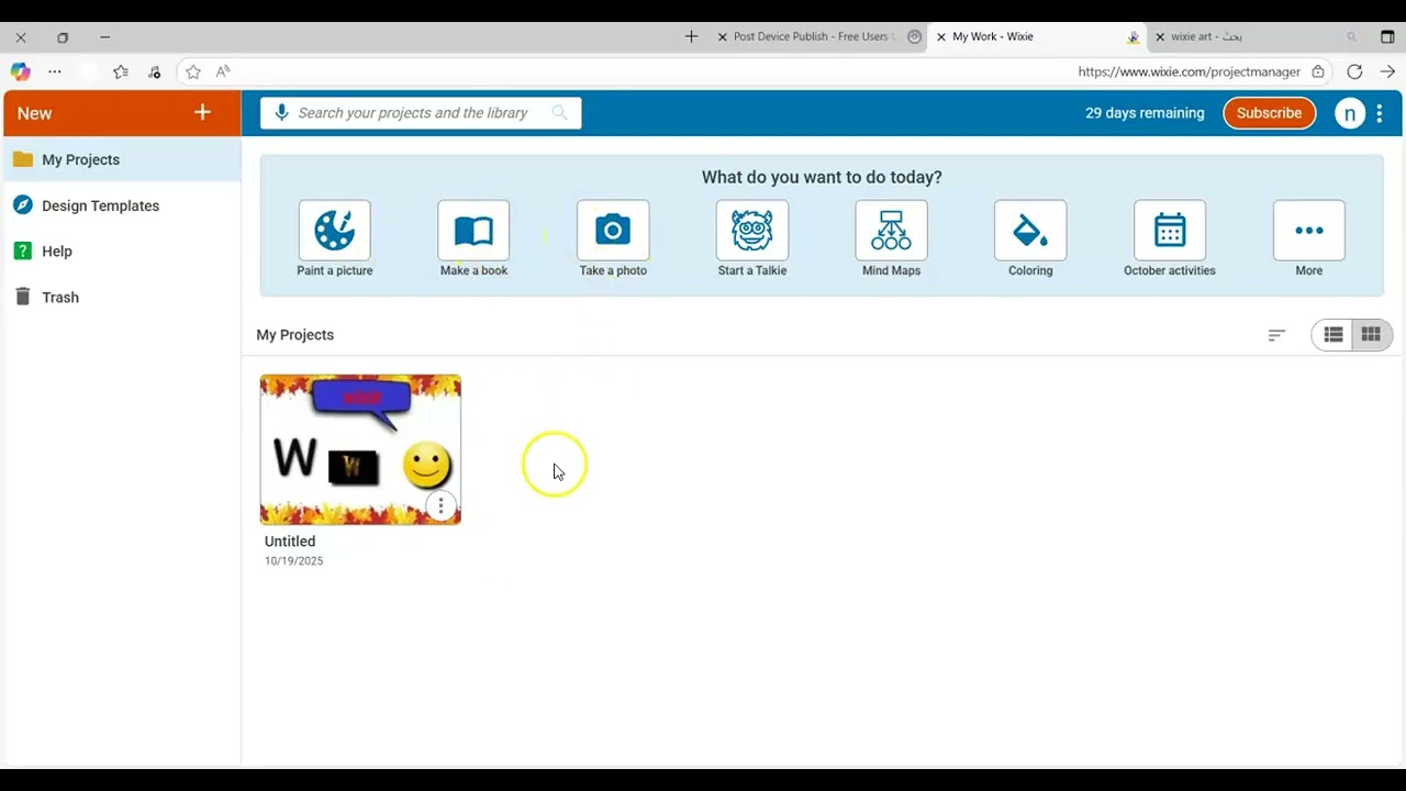 Wixie: Tutorial 05, Part 03