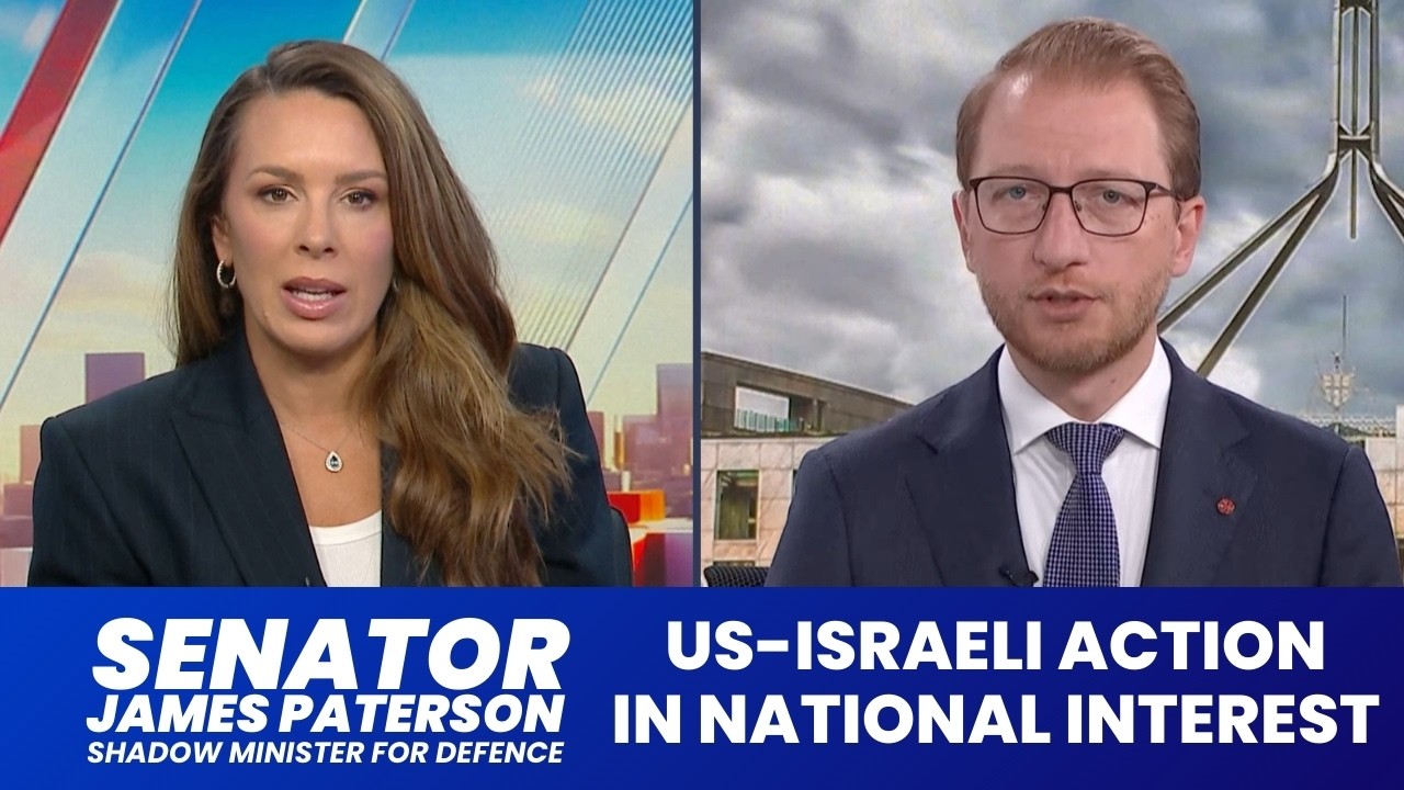 Coalition welcomes US-Israel military action on Iran's brutal dictatorship
