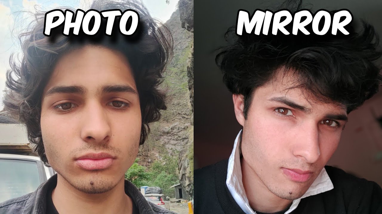 Why do you look bad in photos then the mirror
