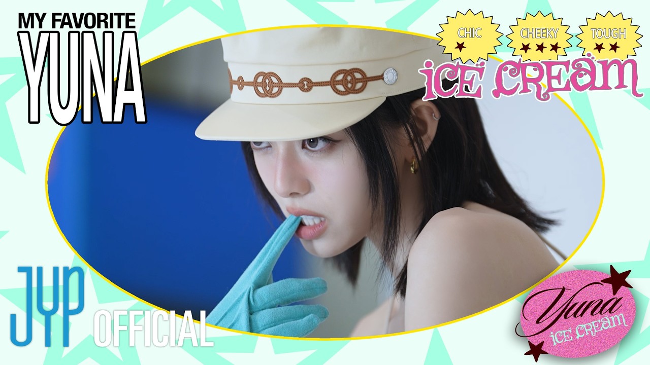 Why do I keep trying to be this funny? 🤩 | YUNA ‘Ice Cream’ JACKET & TRAILER BEHIND #1