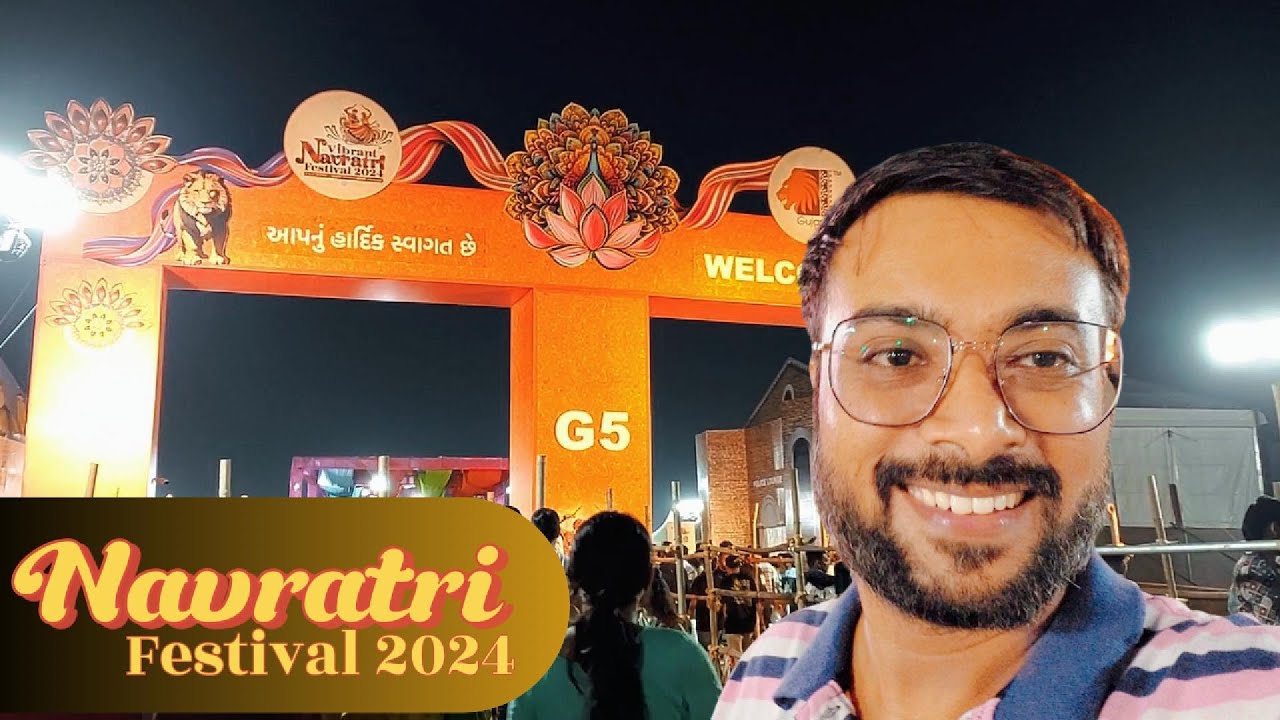Experience the MOST EPIC Navratri Celebration in Ahmedabad 2024! || GMDC Ground Ahmedabad Garba