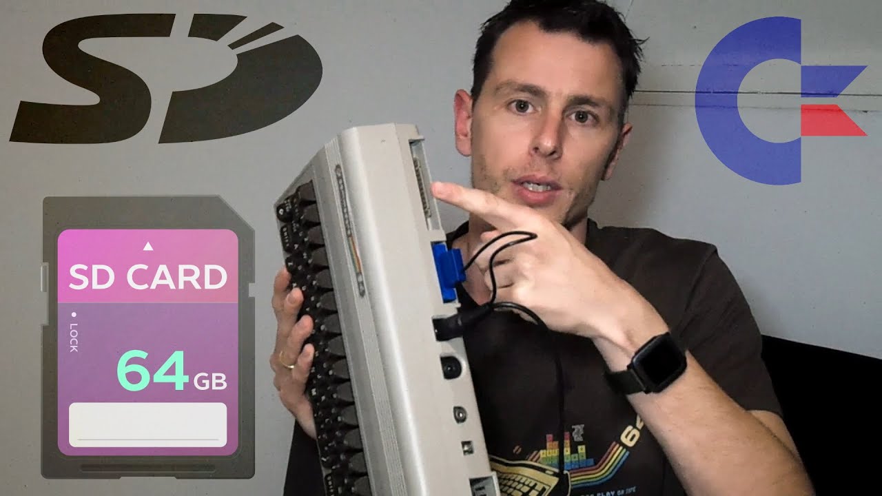 Using an SD-CARD on your Commodore 64 | SD2IEC Review