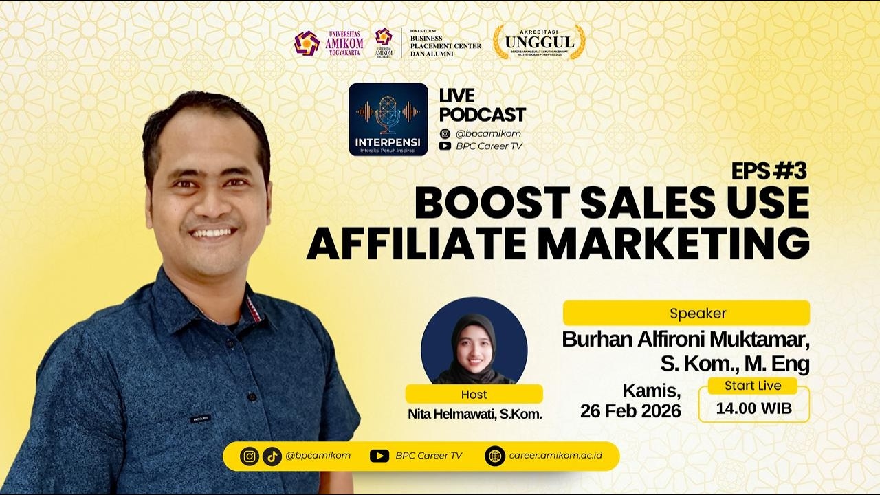 EPS #3 Podcast INTERPENSI: Interaksi Penuh Inspirasi | Boost Sales Use Affiliate Marketing