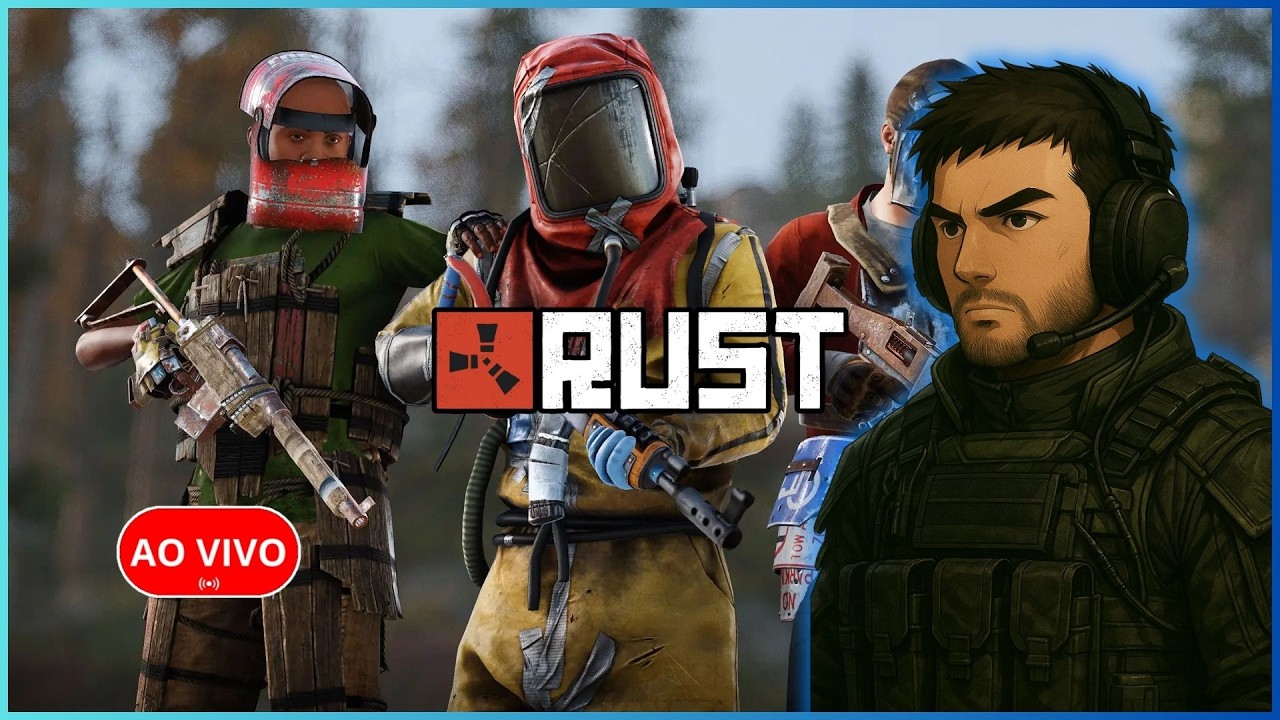 GAMEPLAY EM SERVER PVP SOLO l Rust - Live 167