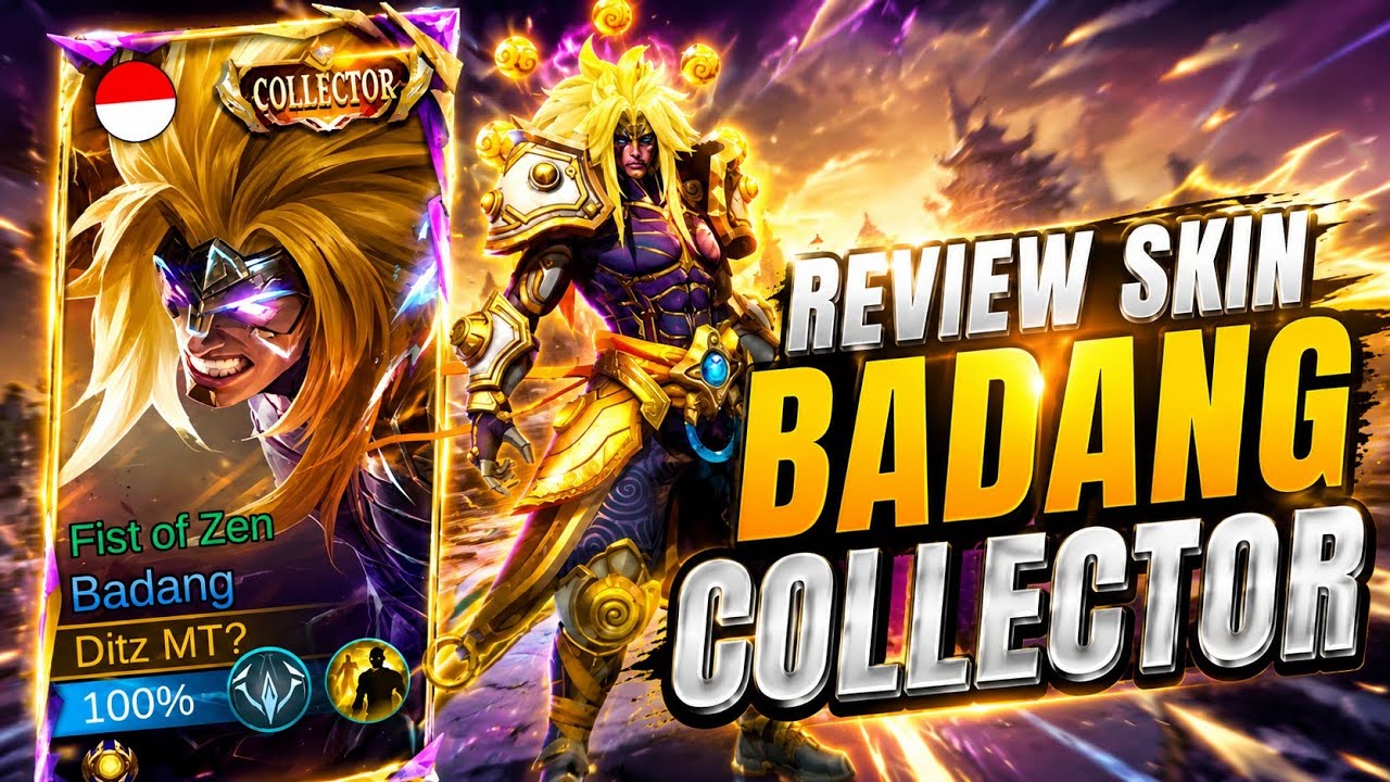 REVIEW SKIN BADANG COLLECTOR REVAMP!! Jadi makin bagus skinnya