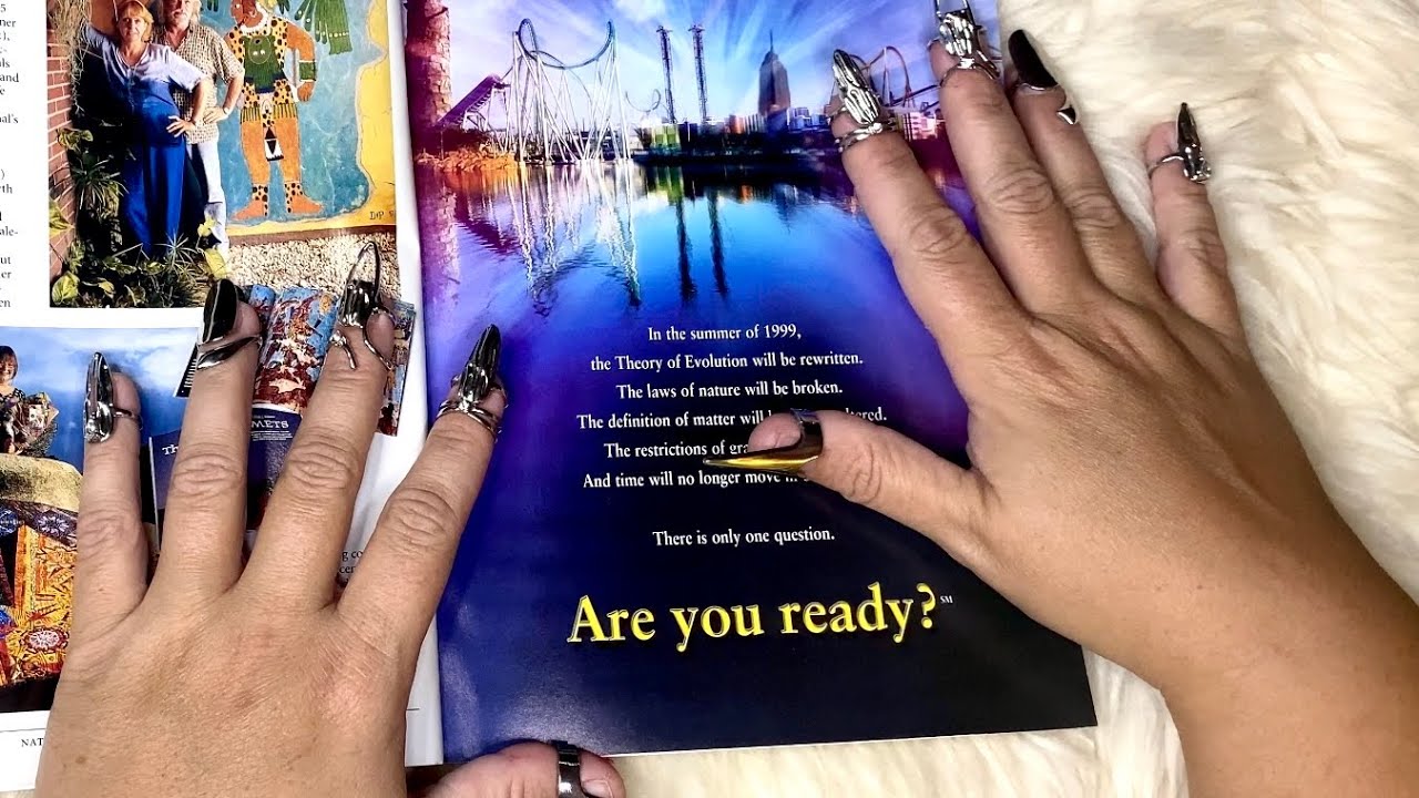 lofi asmr 1999 National Geographic  *whisper* *tapping* *ring nails*
