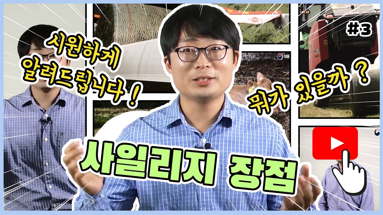 원형곤포 사일리지 만들기 - 사일리지 장점