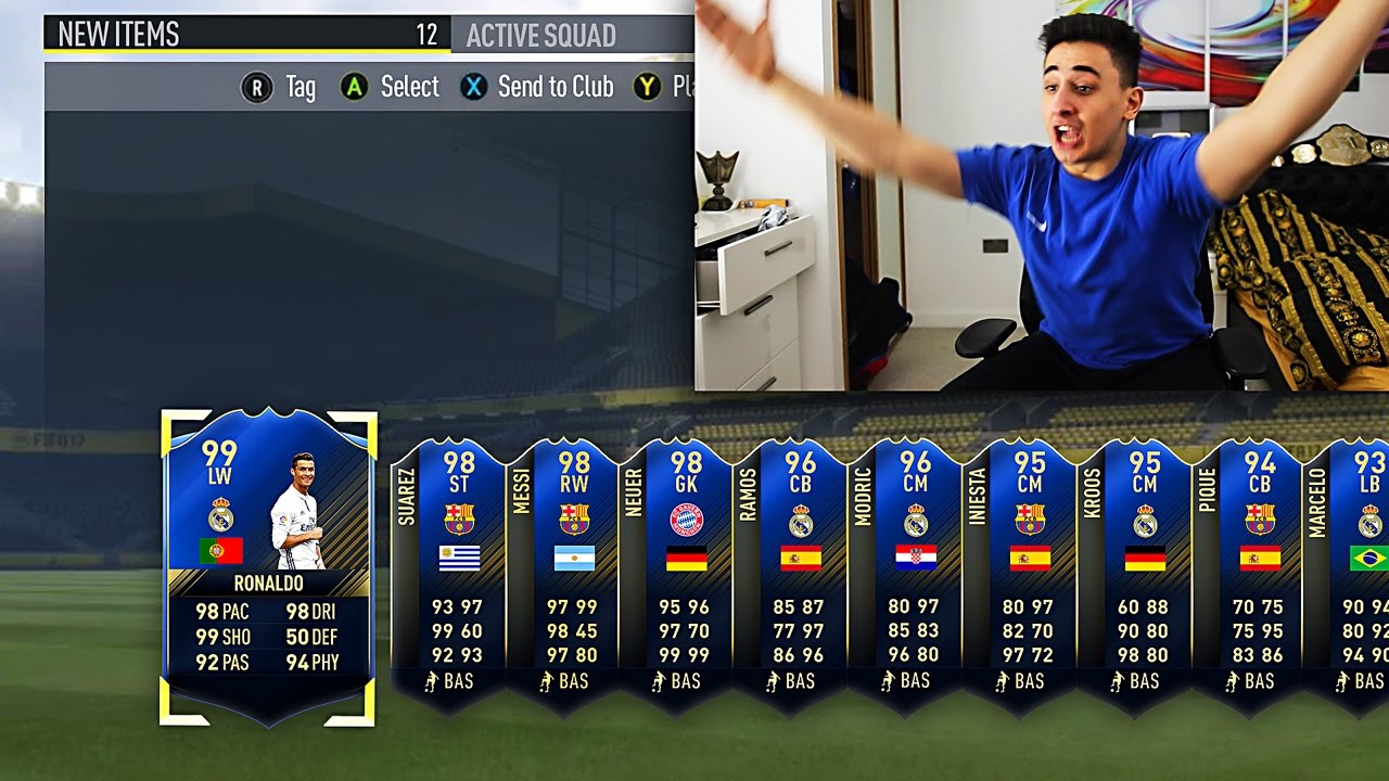 A TOTY IN EVERY PACK!!!!  FIFA 17 PACK OPENING