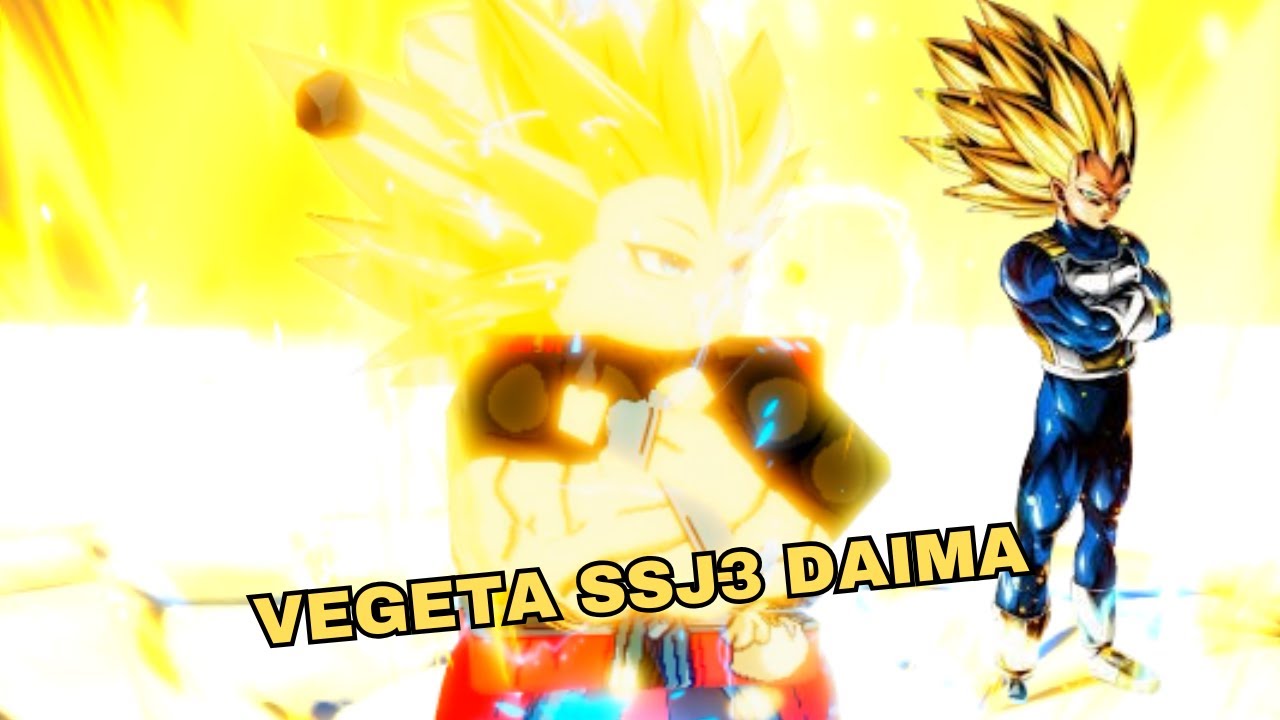 Roblox SSJ3 Vegeta Daima | Dragon Ball Rage