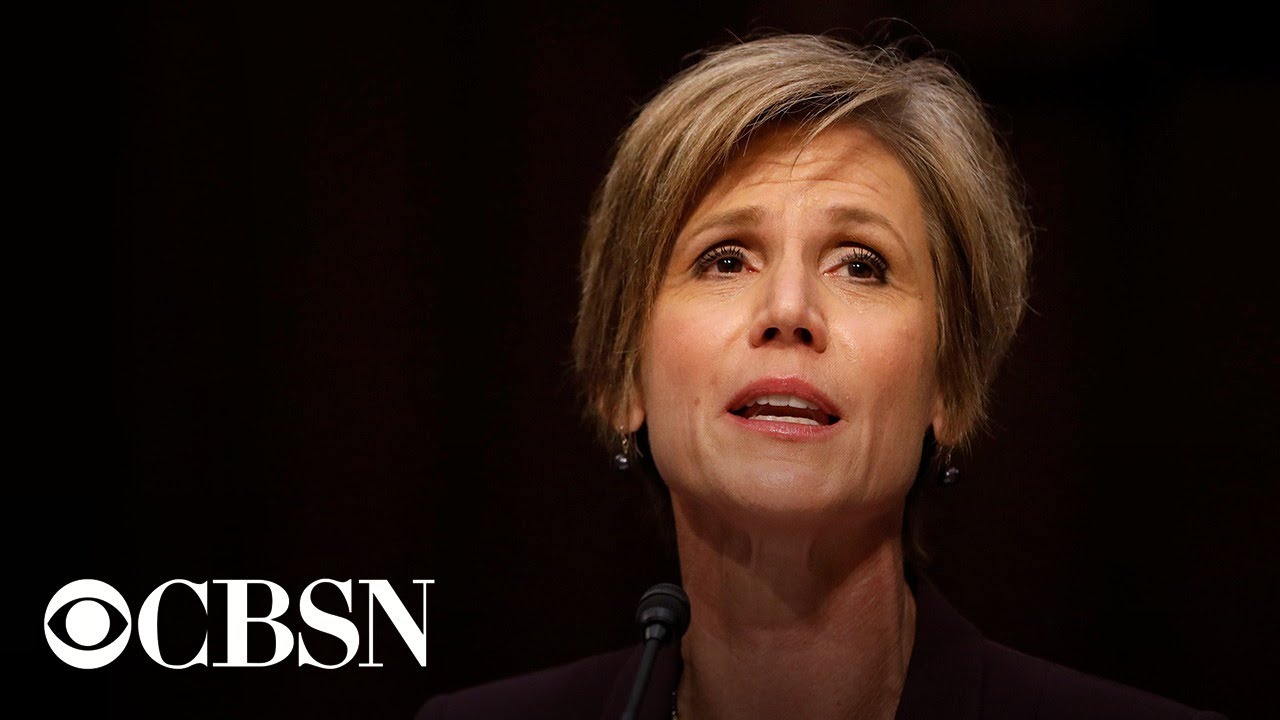 Watch live: Sally Yates testifies before lawmakers on Russia&rsquo;s 2016 election interference