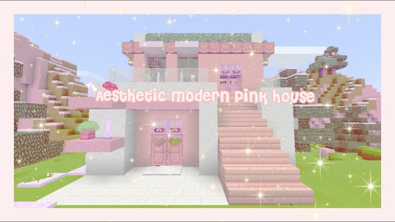 Minecraft Aesthetic Speedbuild: 𝑀𝑜𝒹𝑒𝓇𝓃 𝒞𝓊𝓉𝑒 𝒫𝒾𝓃𝓀 𝐻𝑜𝓊𝓈𝑒❃