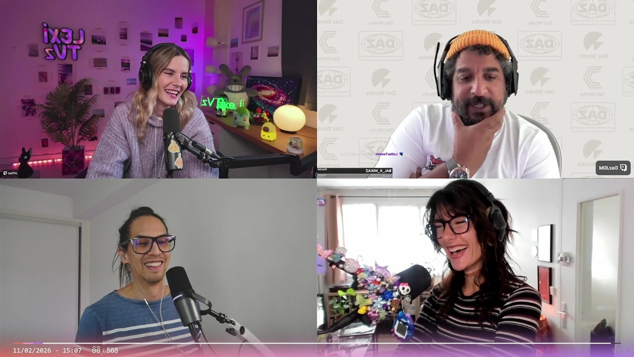 Bien dans nos corps ! OuiChats avec @lexitvz @DazJDM et @mlle_sunnyvod