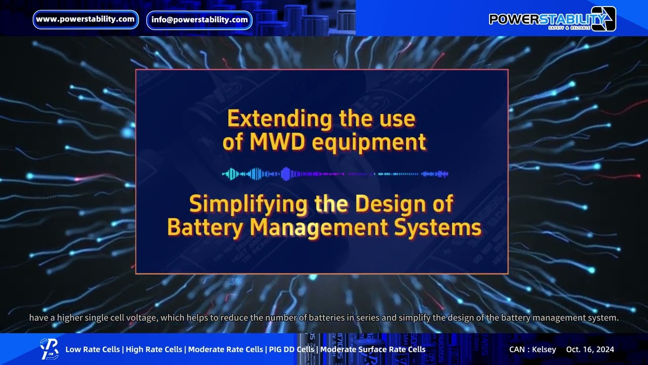 What are the advantages of using disposable lithium batteries for downhole MWDs?