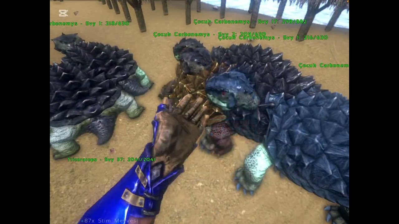 Mutasyon çıkarma çabaları 1 #arksurvivalevolved #dinosaur 