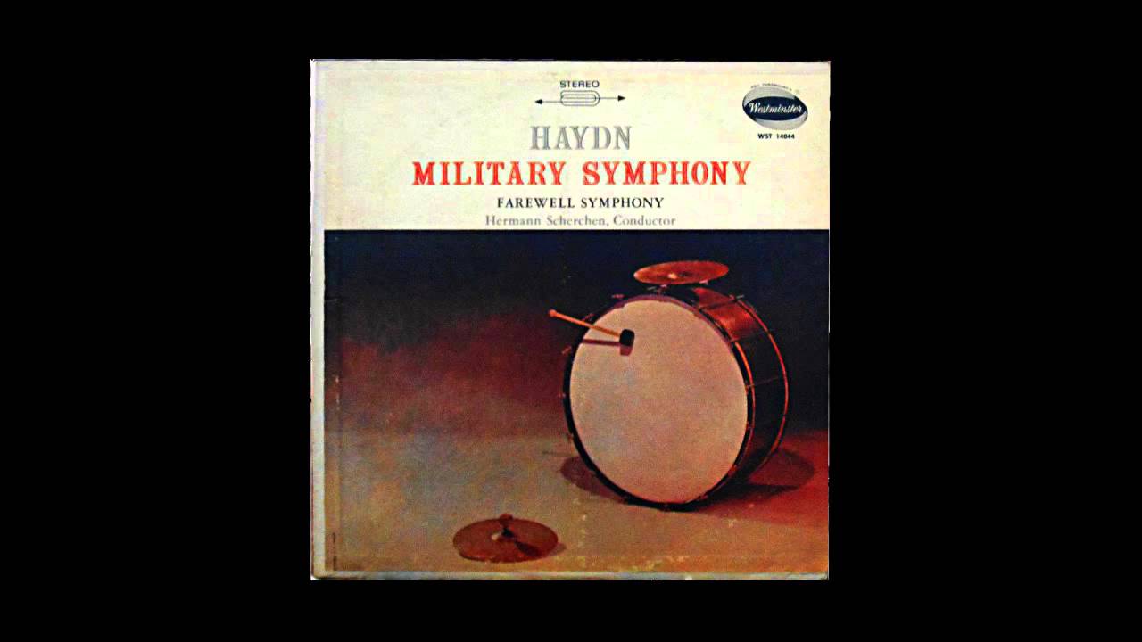 Haydn: Symphony No. 45 'Farewell', Hermann Scherchen, Vienna 1958