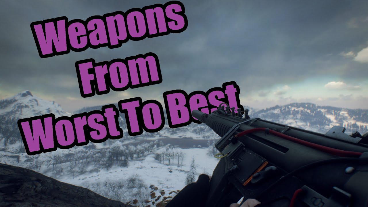 All Generation Zero Weapons Ranked From Worst To Best!