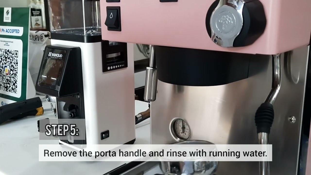 Automatic Cleaning feature in Rancilio Silvia Pro X
