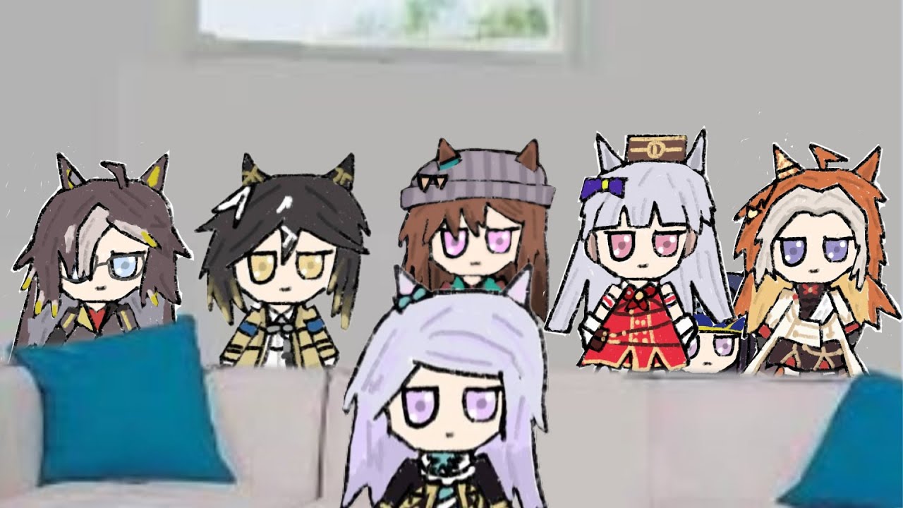 Mejiro McQueen visits his grandchildren in Gold family.