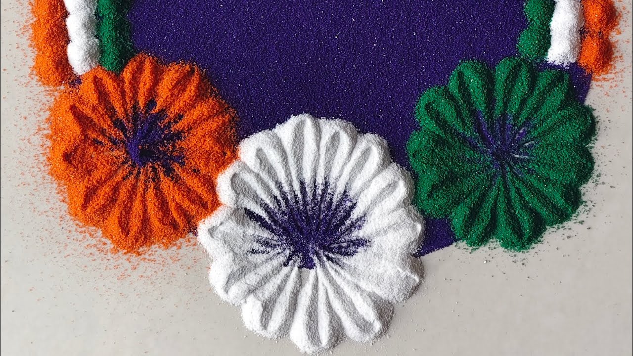 Minimal design, maximum positivity#rangoli 