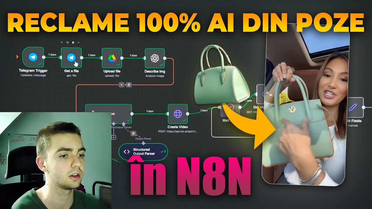 Automatizează Generarea de Reclame AI cu N8N COMPLET in 2025 (Tutorial Pas cu Pas)