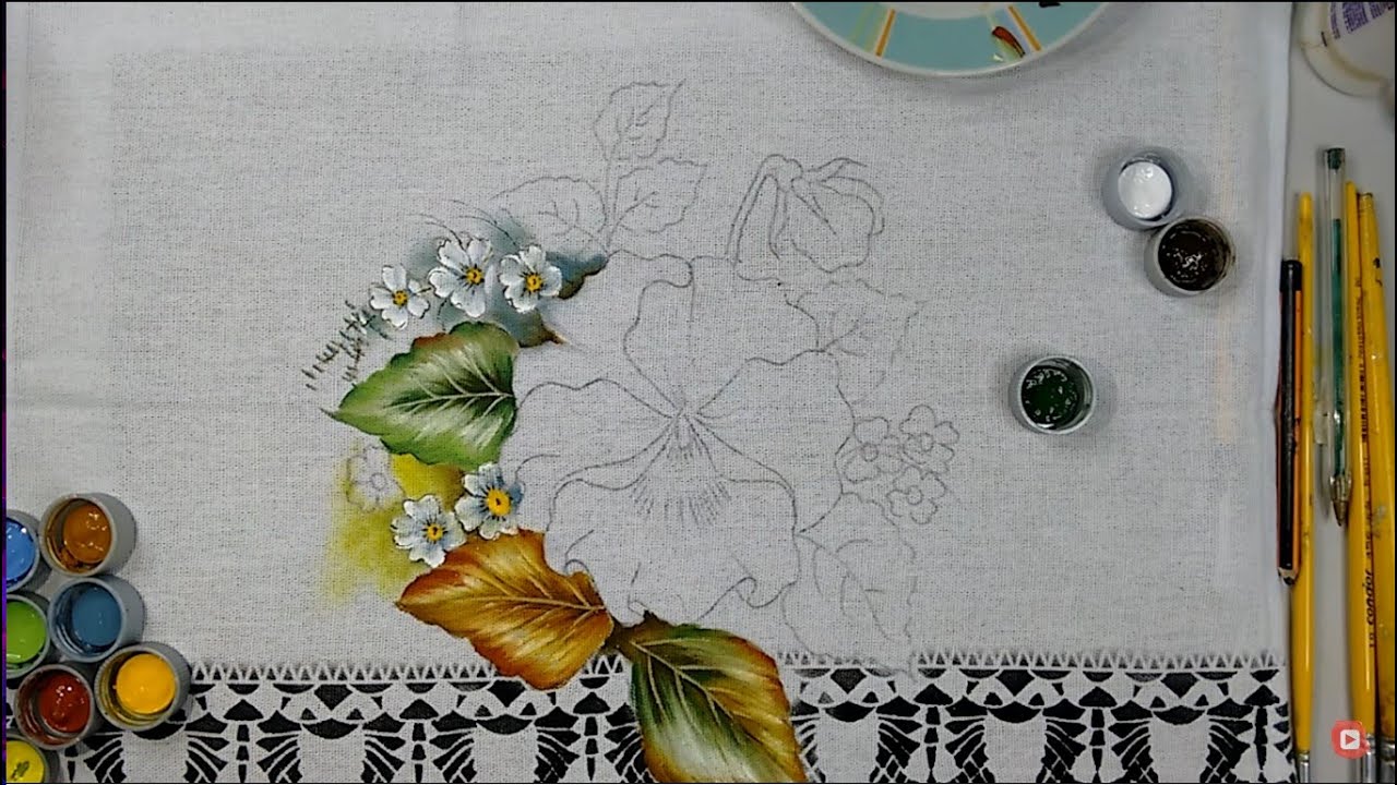 Roberto Ferreira - Novo Projeto - Vamos Aprender a Pintar Folhas e Acabamentos