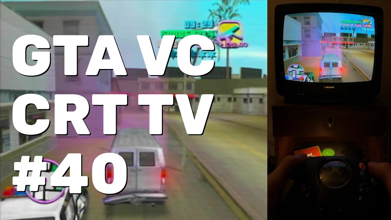 Grand Theft Auto: Vice City Walkthrough Part 40 (OG Xbox CRT TV)