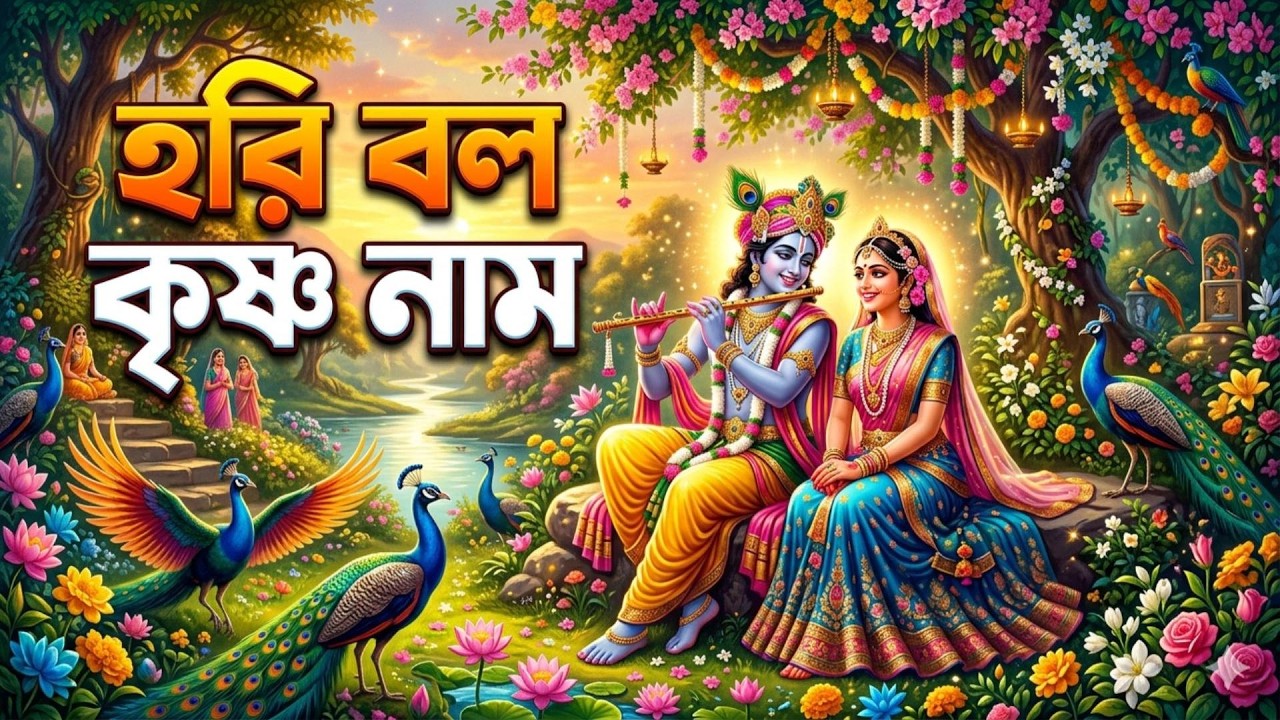 Krishna Bhakti Song 💙 🙏| হরি বল হরি বল | Radha Krishna Devotional Song 🙏 জয় রাধে জয় কৃষ্ণ 🙏