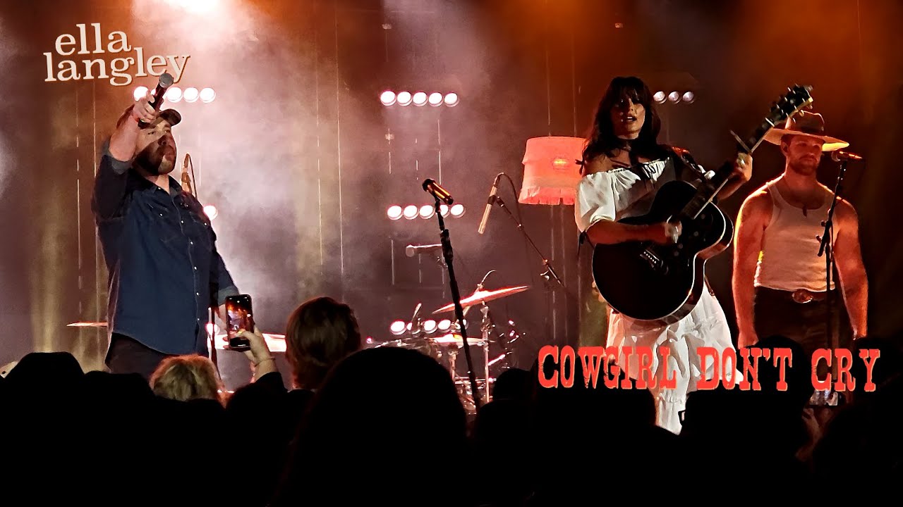 Ella Langley ft Jordan Fletcher - Cowgirl Don't Cry (Live in Nashville)