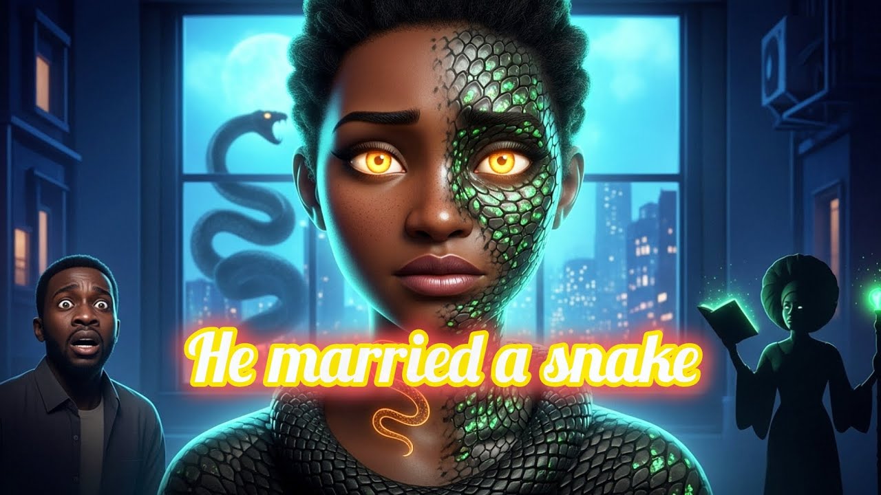 “HE MARRIED A SNAKE AND  DIDN'T  KNOW IT | The Snake Bride of Abeoje #Africantales #Nigerianfolktale